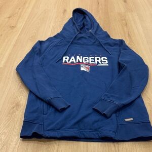 New York Rangers Blue Hoodie